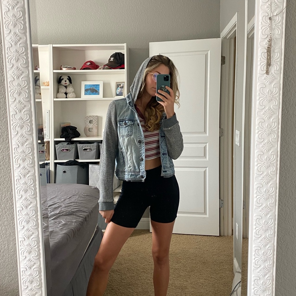 Denim Jacket with hood